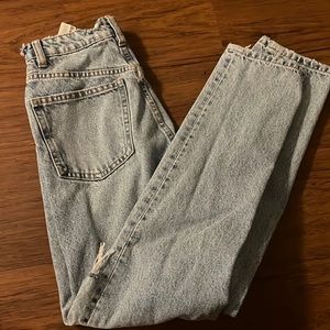 Distressed Zara jeans